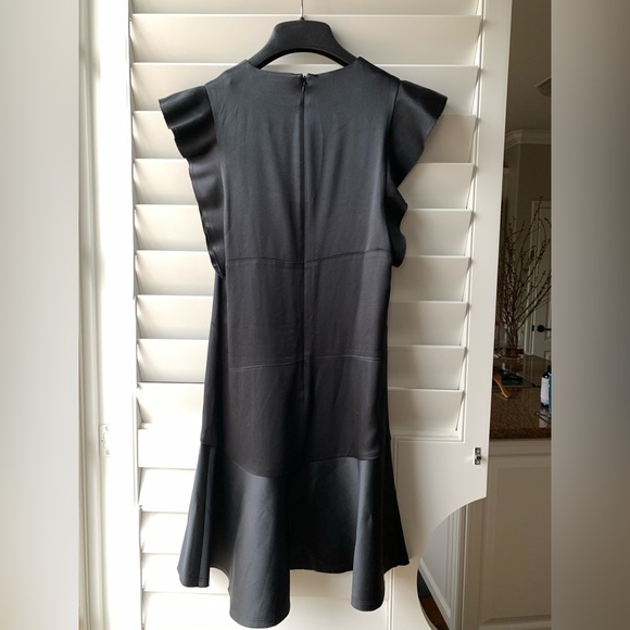 Ruffle Sleeve Black Dress - H&M Studio Collection - Picture 4 of 5